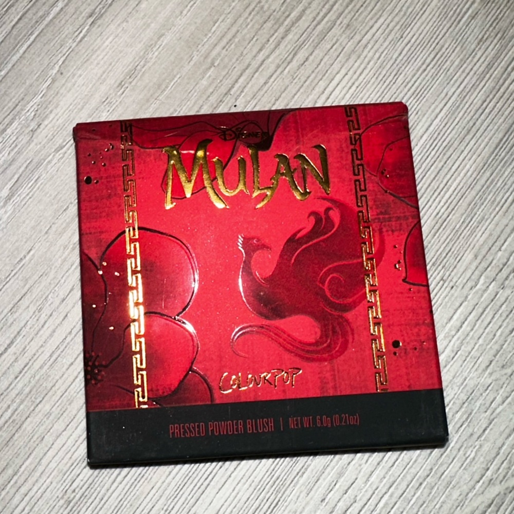 Colourpop cosmetics Mulan Blush
